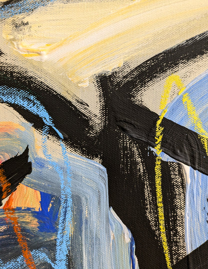 The Big Fat Boy - tableau art contemporain - Where are you