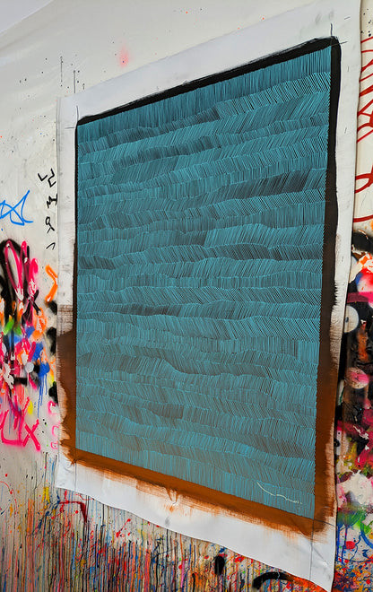 Tehos - tableau art contemporain - Abstraction L11