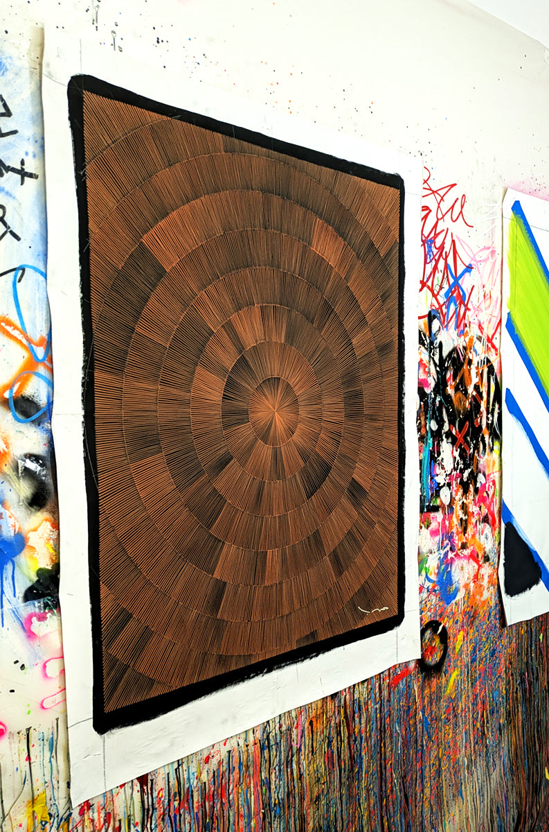 Tehos - tableau art contemporain - Abstraction CL03