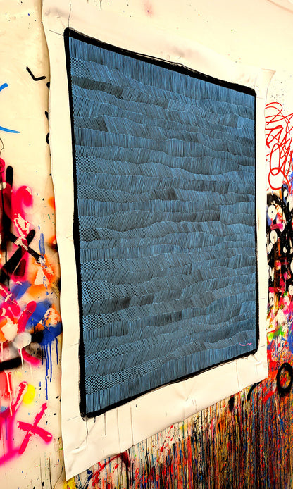 Tehos - tableau art contemporain - Abstraction L13