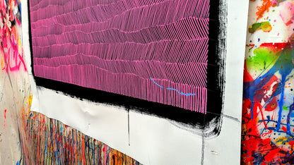 Tehos - tableau art contemporain - Abstraction L22