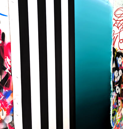 Tehos - tableau art contemporain - Abstraction GA03