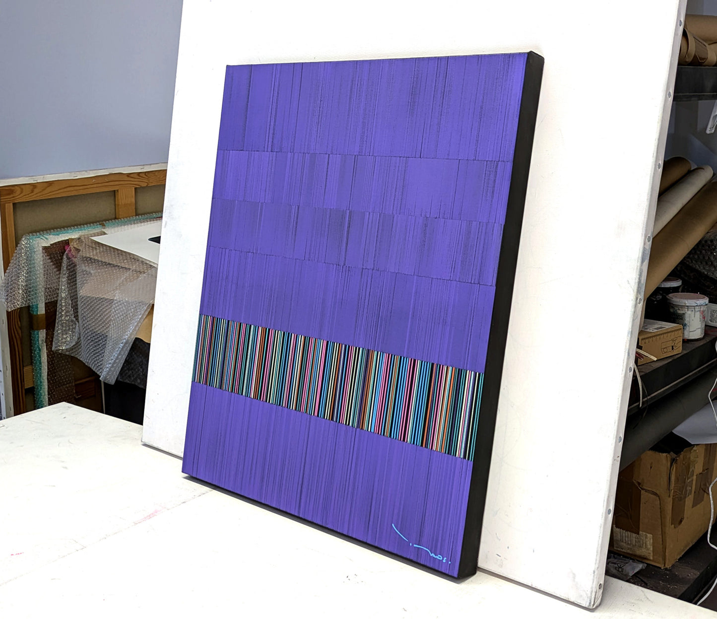 Tehos - tableau art contemporain - Abstraction LDS 04