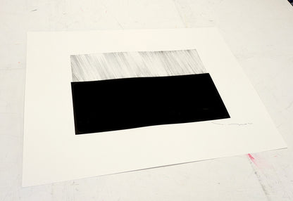 Tehos - Grand Carré long 2025-08 dessin abstrait original signé