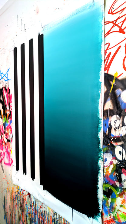 Tehos - tableau art contemporain - Abstraction GA03