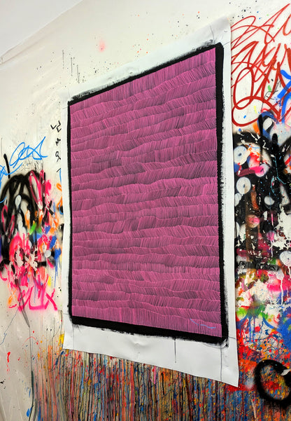 Tehos - tableau art contemporain - Abstraction L22