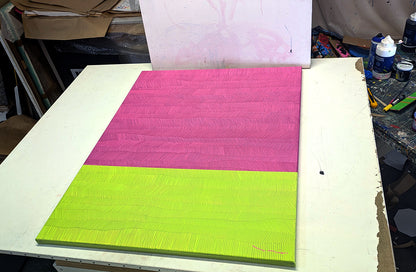 Tehos - tableau art contemporain - Abstraction L08