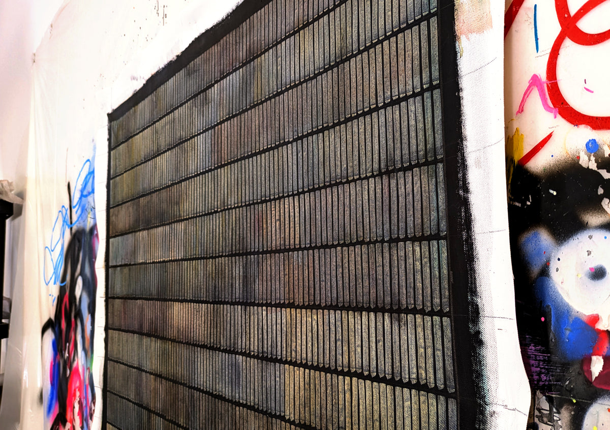 Tehos - tableau art contemporain - Abstraction Carbon 03 - 2026