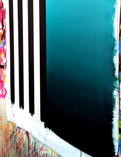 Tehos - tableau art contemporain - Abstraction GA03