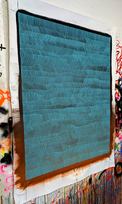 Tehos - tableau art contemporain - Abstraction L11