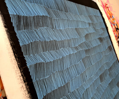 Tehos - tableau art contemporain - Abstraction L28