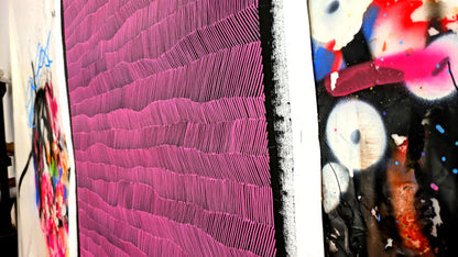 Tehos - tableau art contemporain - Abstraction L22