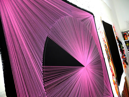 Tehos - tableau art contemporain - Abstraction CL 01 - 2025