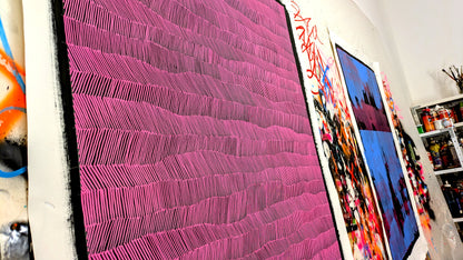 Tehos - tableau art contemporain - Abstraction L22