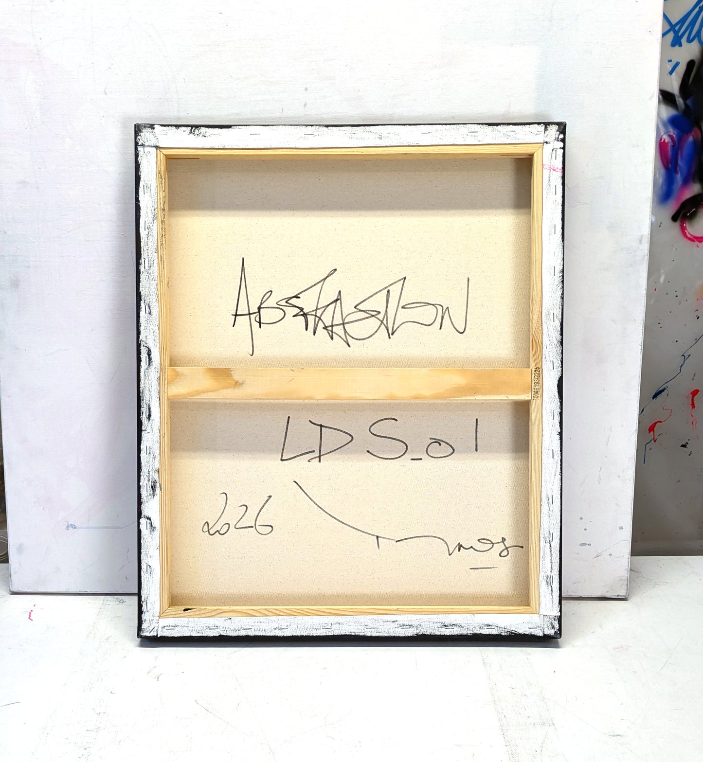 Tehos - tableau art contemporain - Abstraction LDS 01
