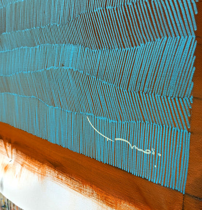 Tehos - tableau art contemporain - Abstraction L11