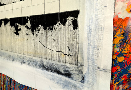 Tehos - tableau art contemporain - Abstraction AA01