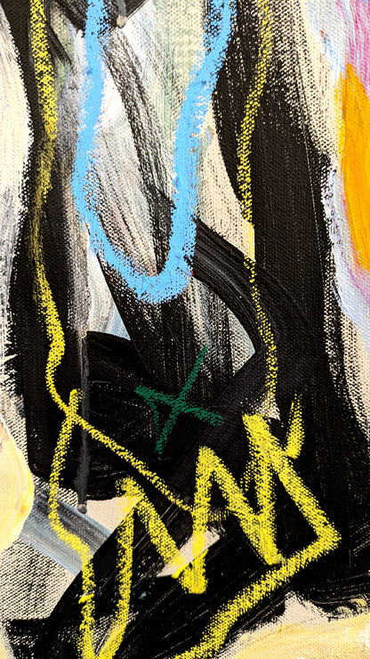 The Big Fat Boy - tableau art contemporain - Where are you