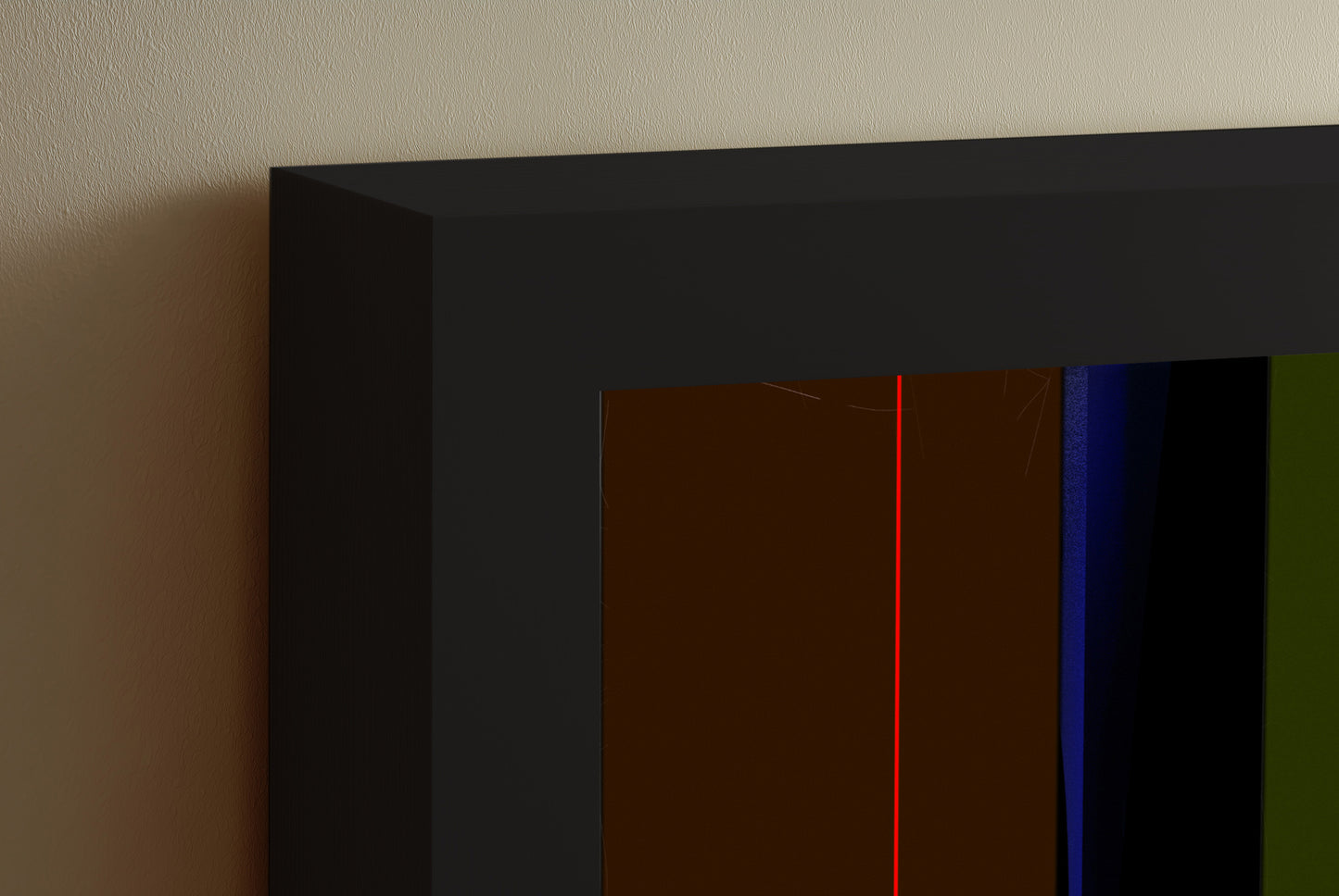 Art pour TV - Samsung Frame TV | Abstraction LXD 01 | Œuvre numérique contemporaine | Tehos