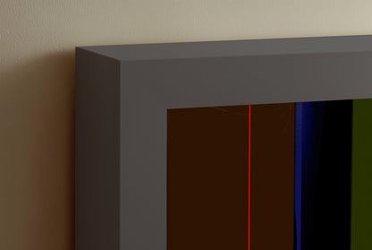 Art pour TV - Samsung Frame TV | Abstraction LXD 01 | Œuvre numérique contemporaine | Tehos