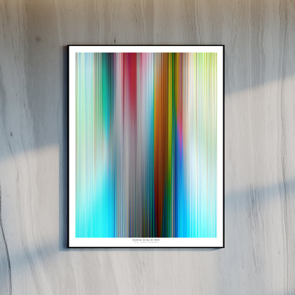 Tehos - Abstract Gradient Stripe 02 - 2026 -  Fine Art print