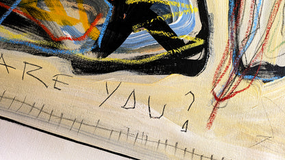 The Big Fat Boy - tableau art contemporain - Where are you