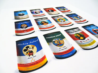 Tehos - Twelve Tehos tin cans