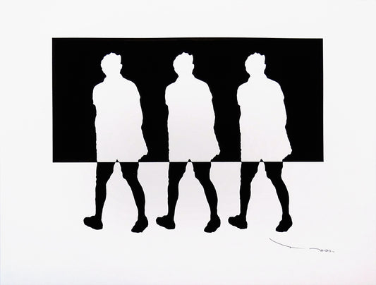 Tehos - Three walking men B02
