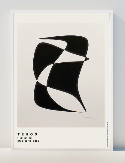 Tehos - Art Poster - affiche d'exposition